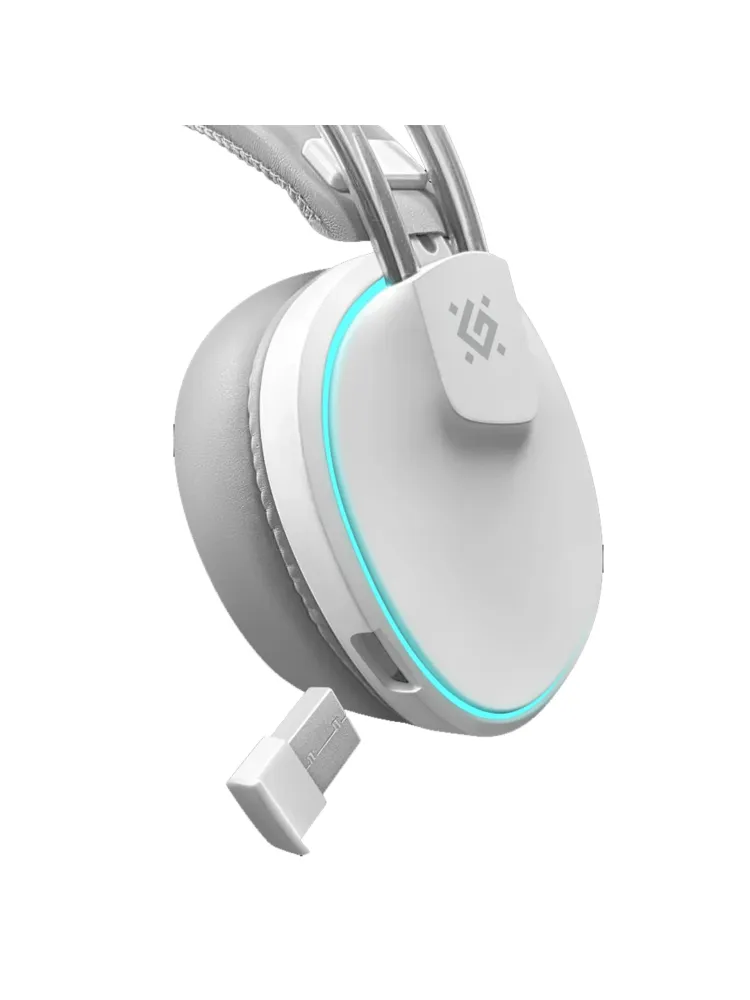 Bluetooth гарнитура Defender Tsunami, White — фото 5