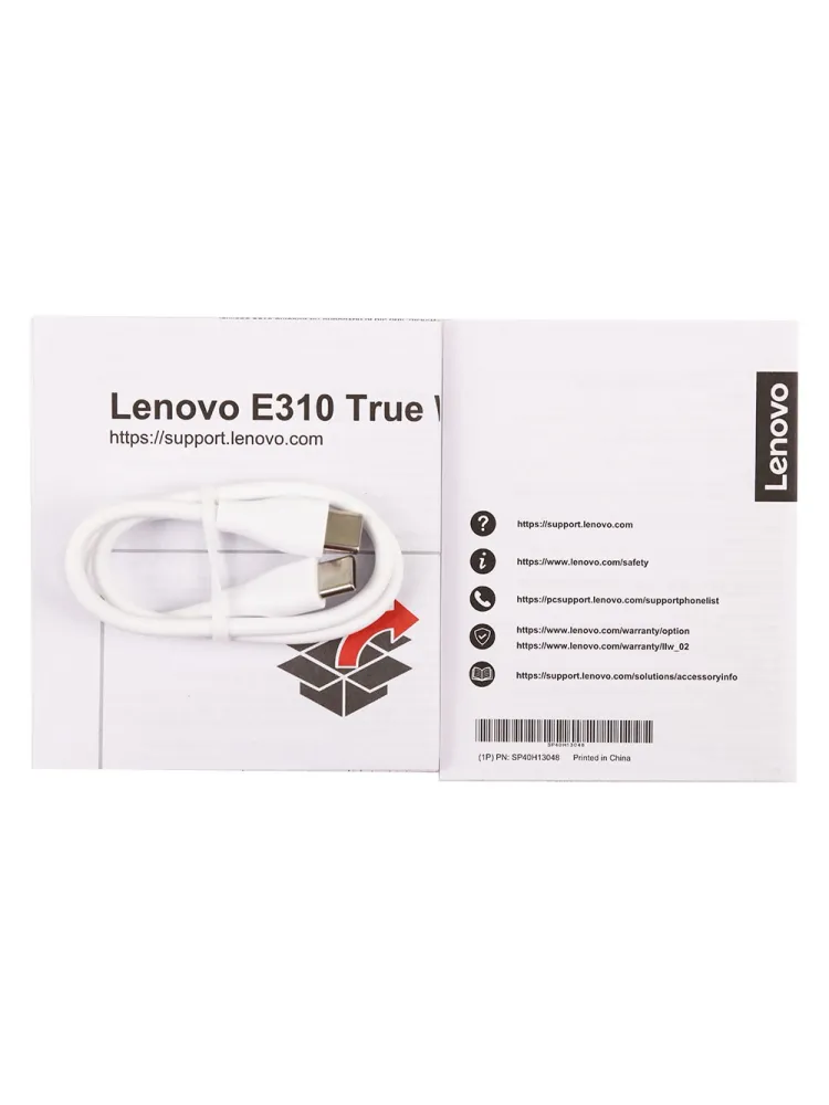 Bluetooth гарнитура Lenovo E310, White — фото 5