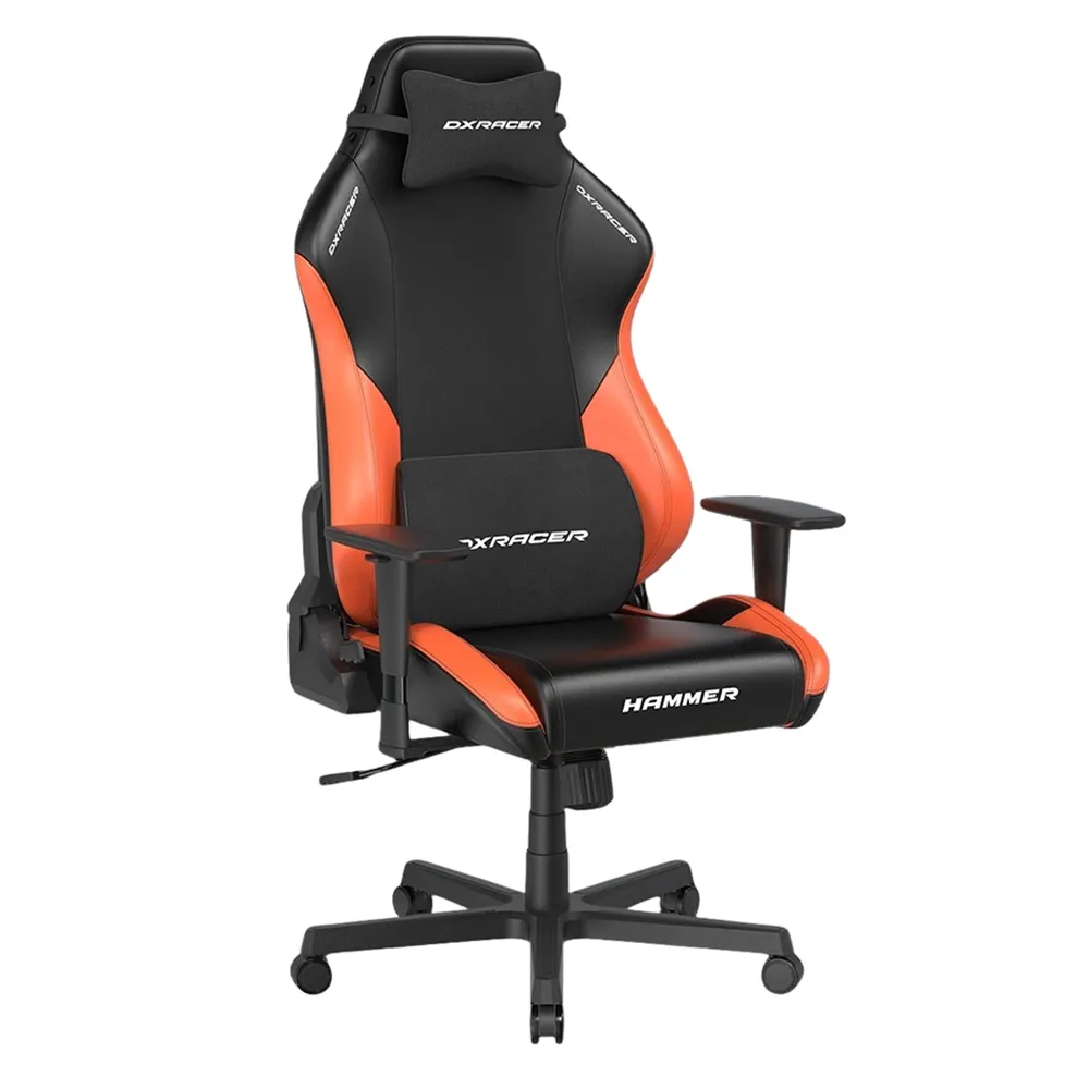Кресло игровое компьютерное DXRacer Hammer GC/LHE23LTA/NO, Black-Orange