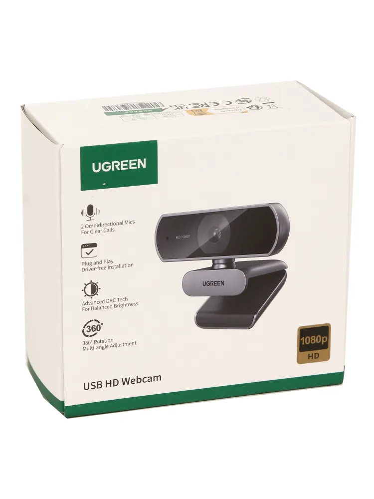 Web-камера Ugreen CM678, Black — фото 4