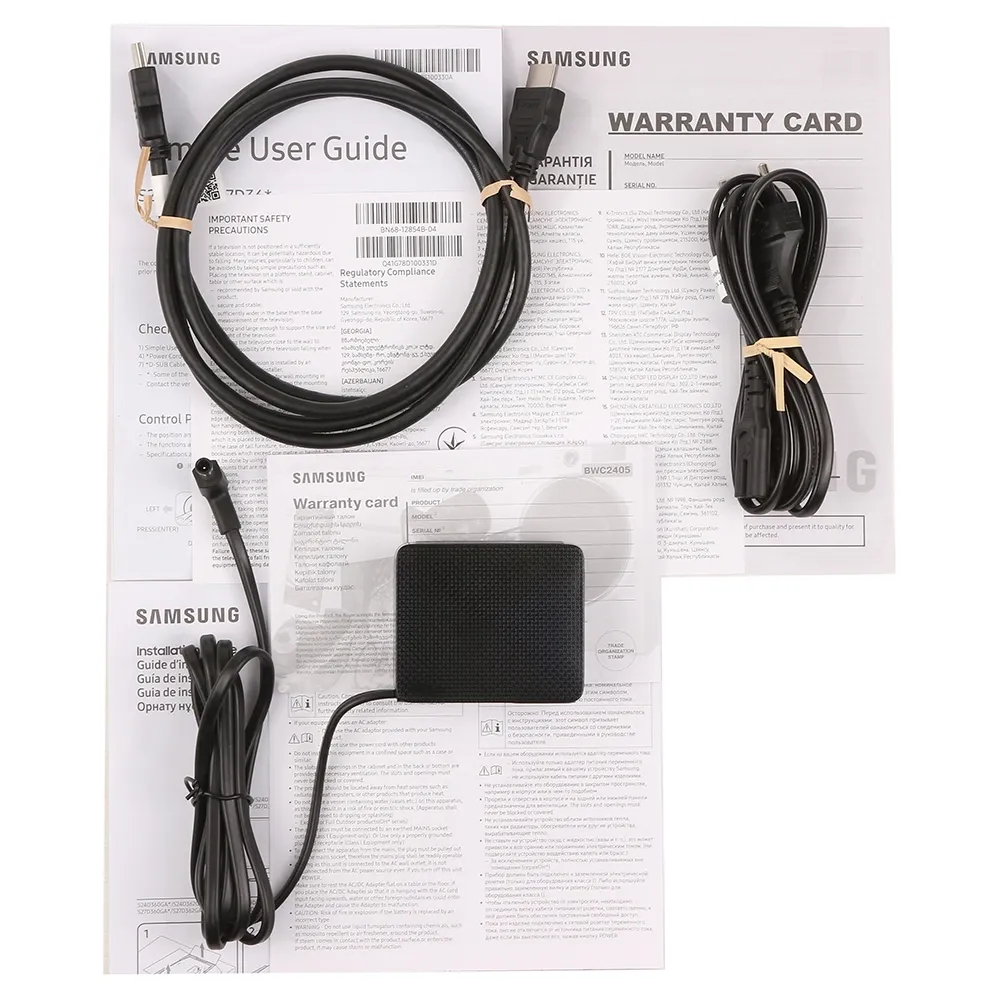 Монитор 24" Samsung Essential S3 LS24D364GAIXCI, Black — фото 5