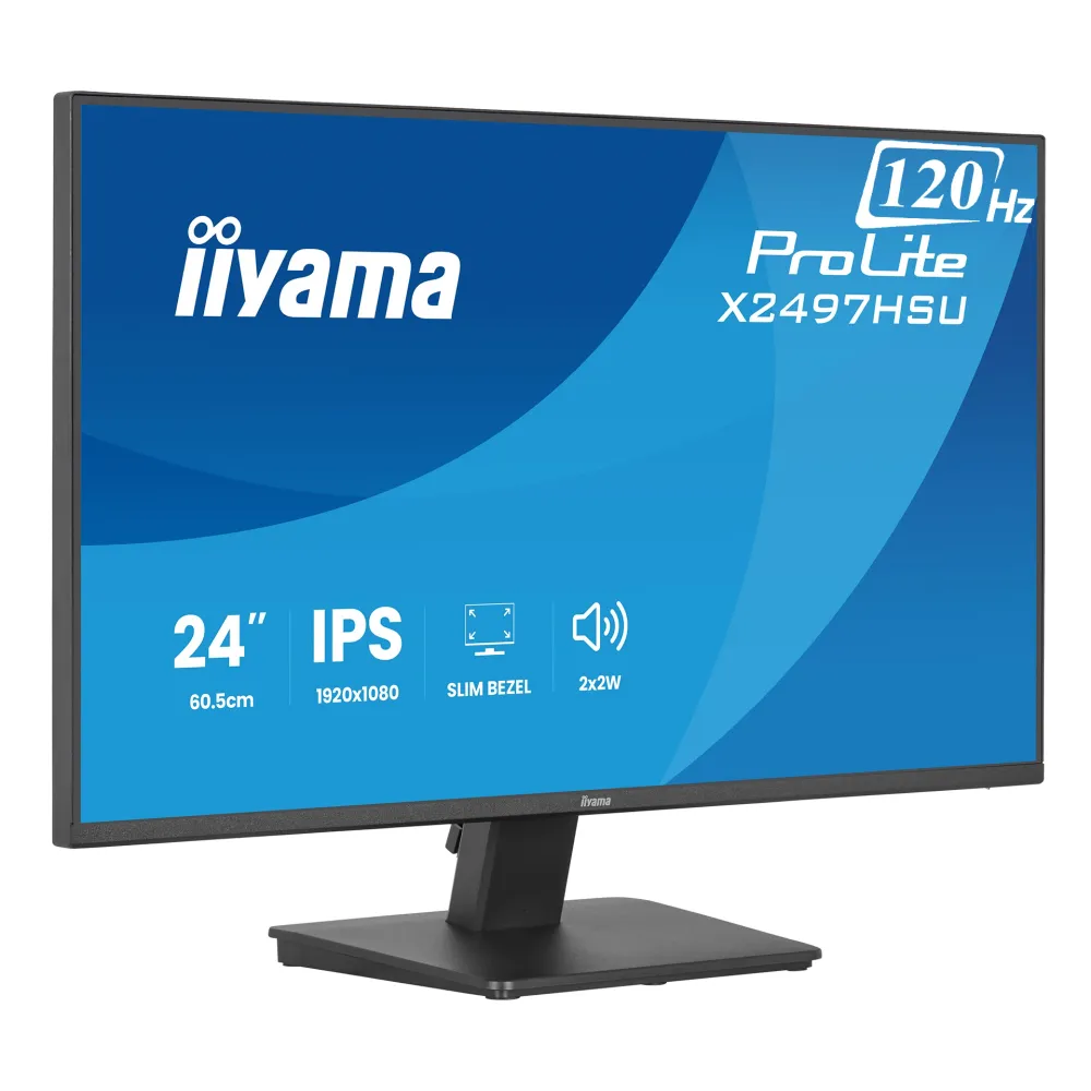 Монитор 23.8" iiyama ProLite X2497HSU-B1, Black