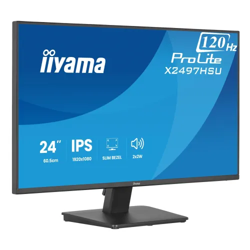 Монитор 23.8" iiyama ProLite X2497HSU-B1, Black