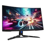 Монитор 31.5" Lenovo Legion R32qc-30, Black-Blue