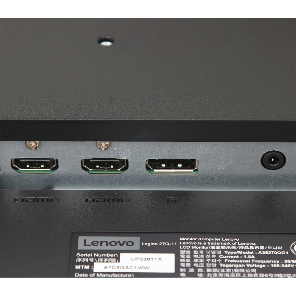 Монитор 27" Lenovo Legion 27Q-11, Black — фото 5