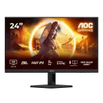 Монитор 23.8" AOC 24G4HRE, Black — фото 2