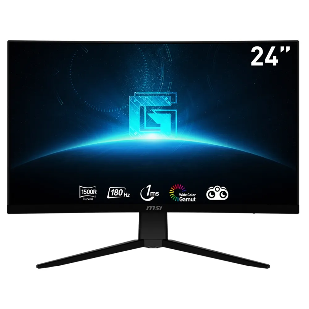 Монитор 24" MSI Curved G2422C , Black — фото 2