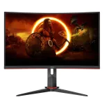 Монитор 27" AOC Curved C27G2Z3/BK/01, Black-Red — фото 2