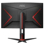 Монитор 27" AOC Curved C27G2Z3/BK/01, Black-Red — фото 4
