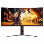 Монитор 34" AOC Gaming CU34G4Z/01, Black-Red — фото 2