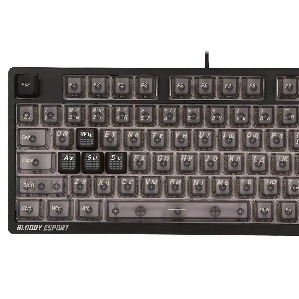Клавиатура A4Tech Bloody MS76, MS Magnetic Switch, Stellar Black, USB — фото 3