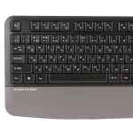 Клавиатура A4Tech Fstyler FG2500S Plus, Grey, USB + мышь — фото 3