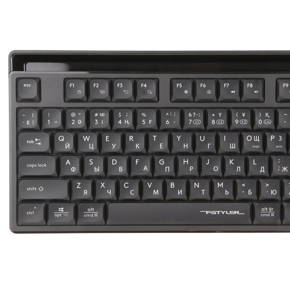 Клавиатура A4Tech Fstyler FBX72C, Black, USB — фото 3