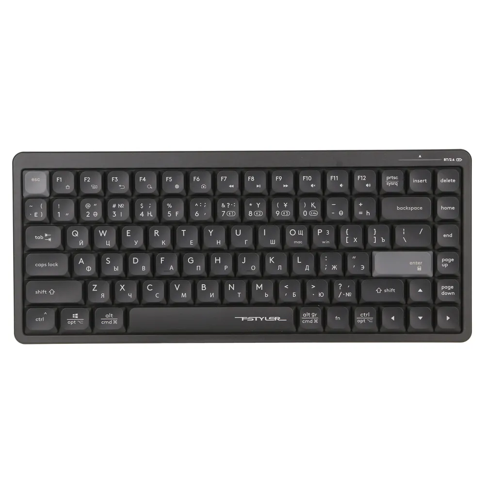 Клавиатура A4Tech Fstyler FBX53C, Black, USB — фото 2