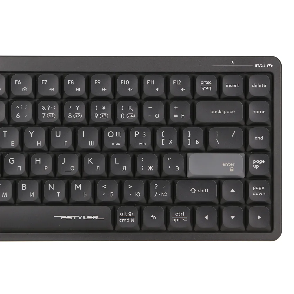 Клавиатура A4Tech Fstyler FBX53C, Black, USB — фото 4