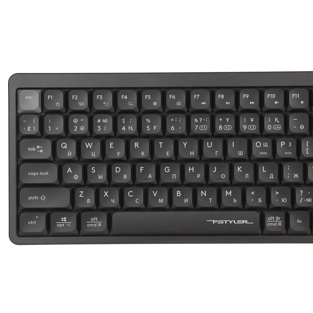 Клавиатура A4Tech Fstyler FBX53C, Black, USB — фото 3