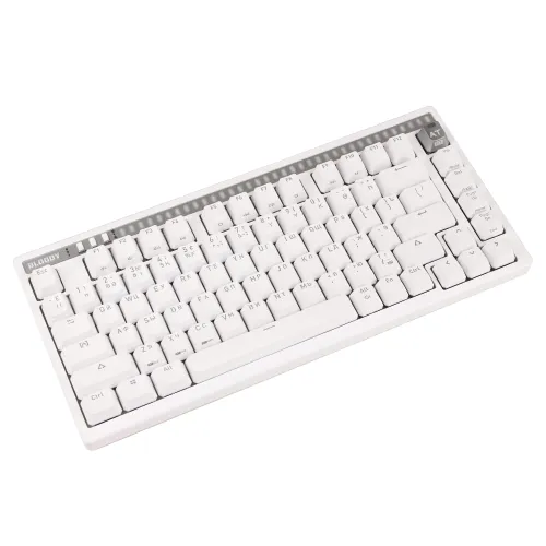 Клавиатура A4Tech Bloody AT75, Alpha Optical Switch, White, USB