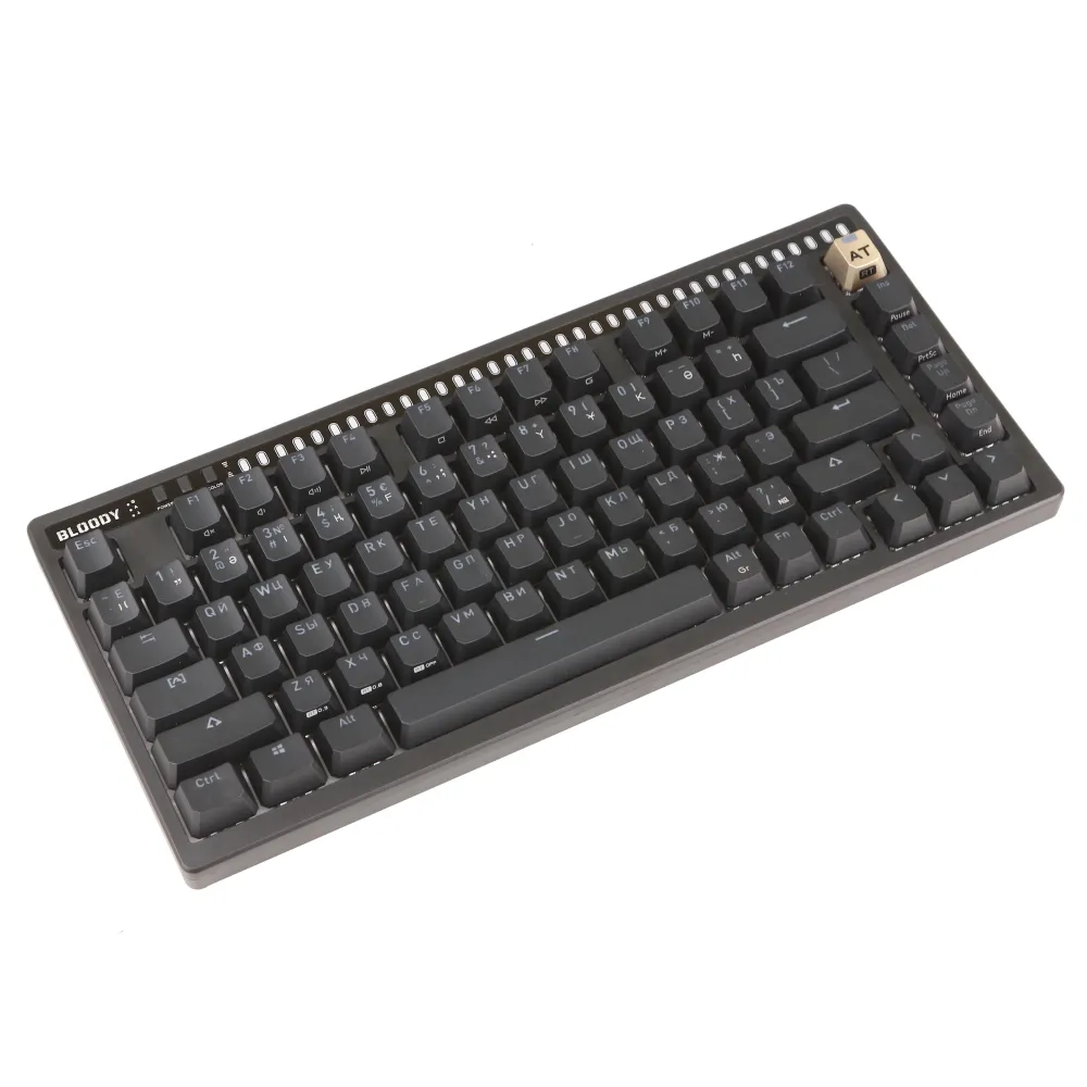 Клавиатура A4Tech Bloody AT75, Alpha Optical Switch, Black, USB