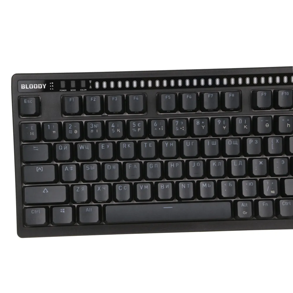 Клавиатура A4Tech Bloody AT75, Alpha Optical Switch, Black, USB — фото 3