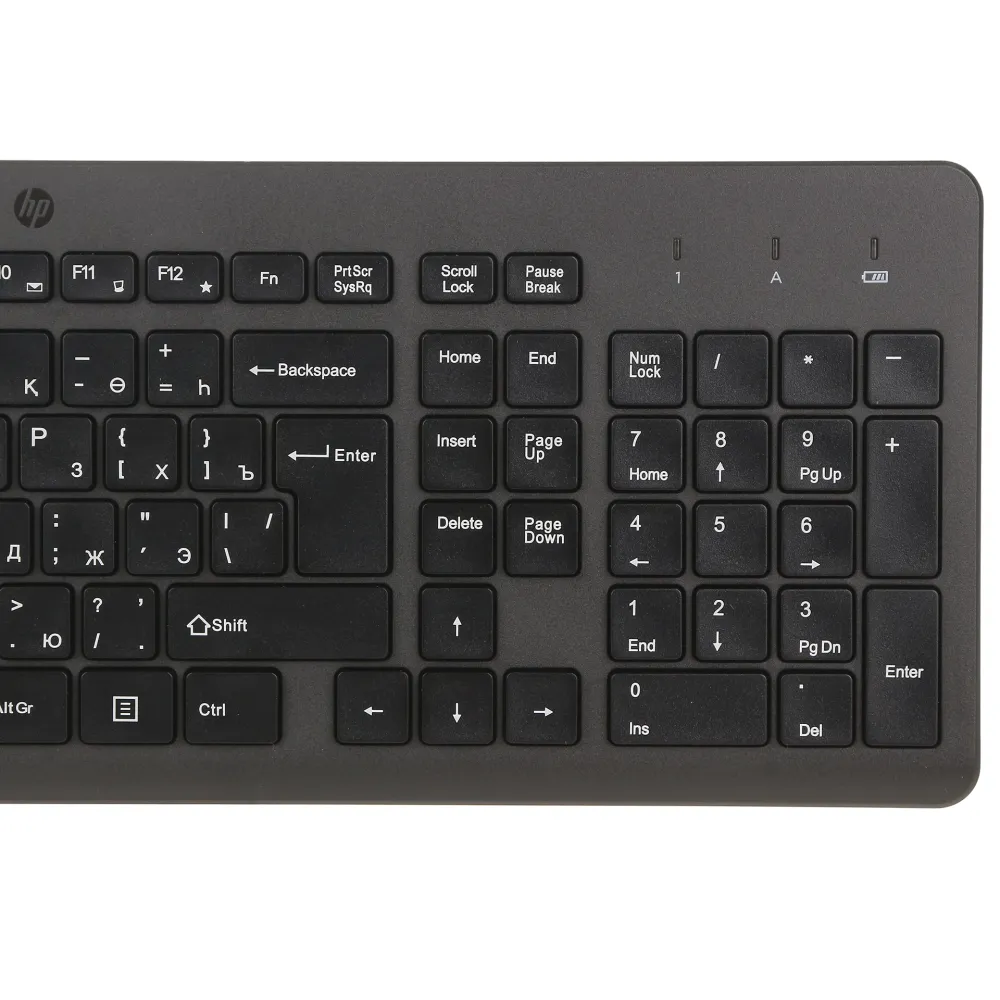Клавиатура HP 225, Black, USB — фото 4