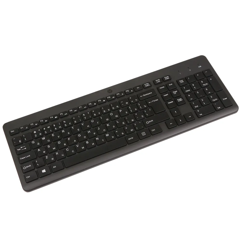 Клавиатура HP 225, Black, USB