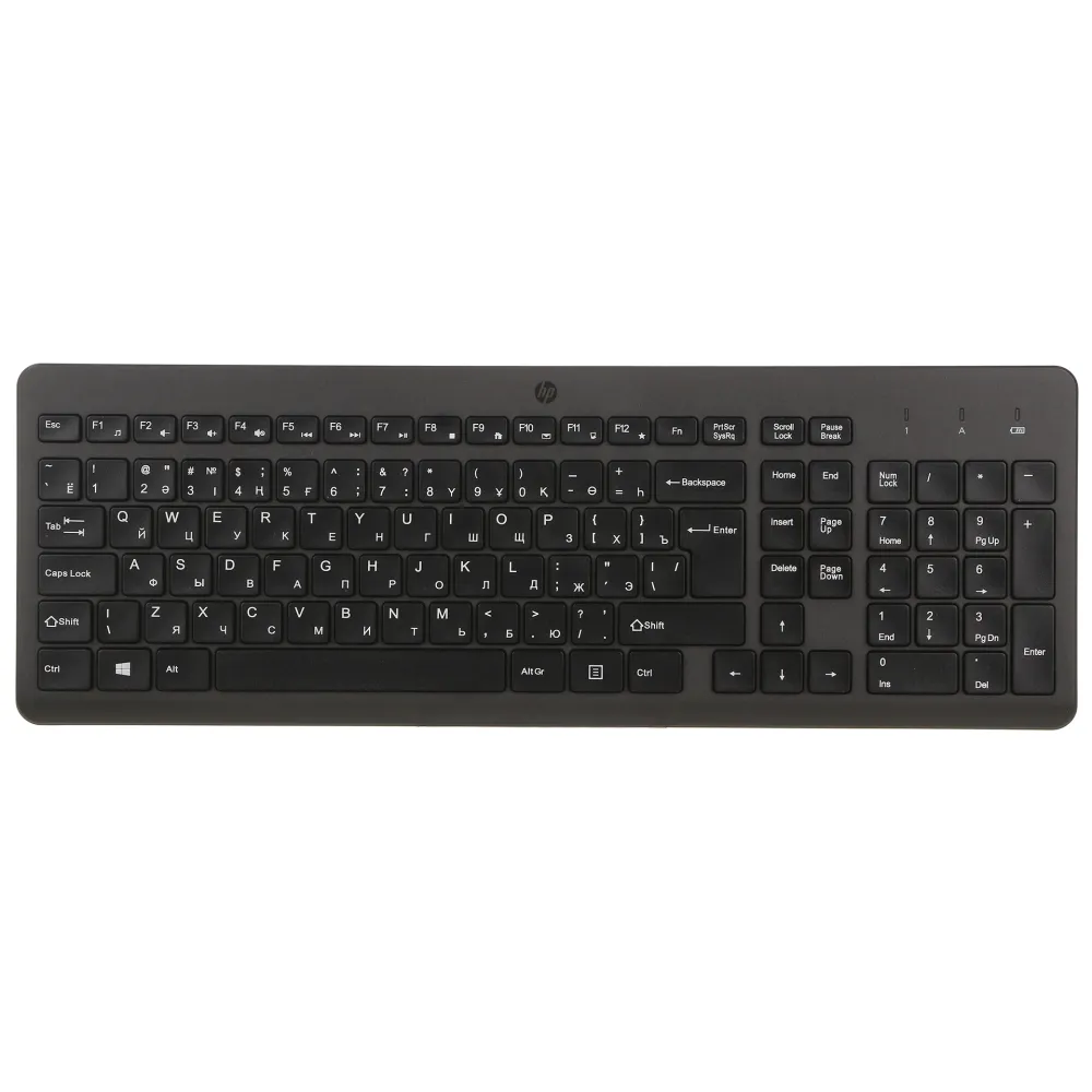 Клавиатура HP 225, Black, USB — фото 2