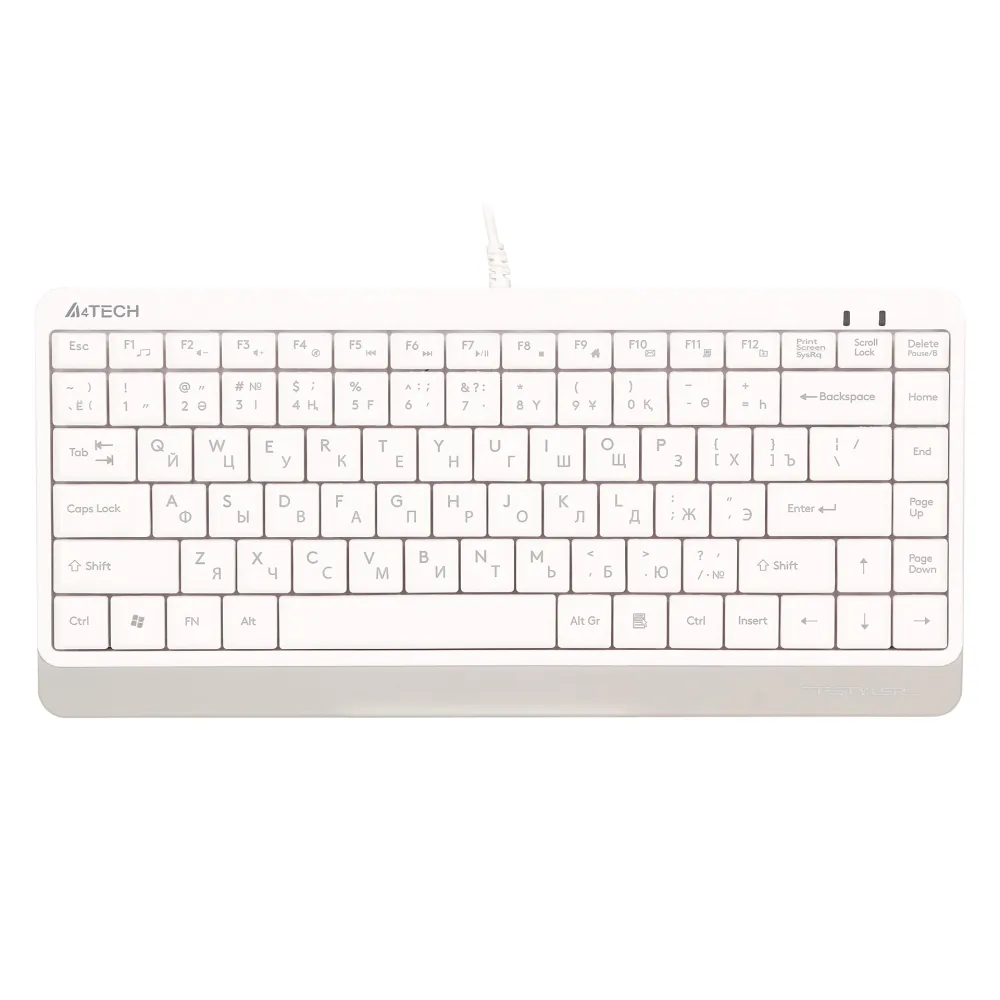 Клавиатура A4Tech Fstyler FK11, White, USB — фото 2