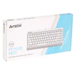 Клавиатура A4Tech Fstyler FK11, White, USB — фото 5