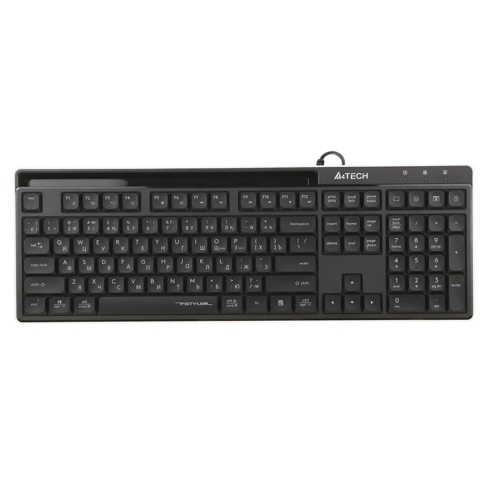 Клавиатура A4Tech Fstyler FX72, Black, USB — фото 2