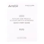 Клавиатура A4Tech Fstyler FX70, Black, USB — фото 5
