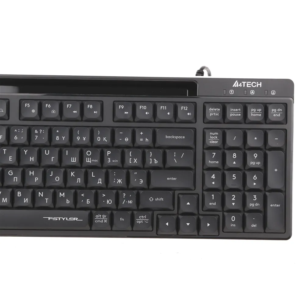 Клавиатура A4Tech Fstyler FX70, Black, USB — фото 4
