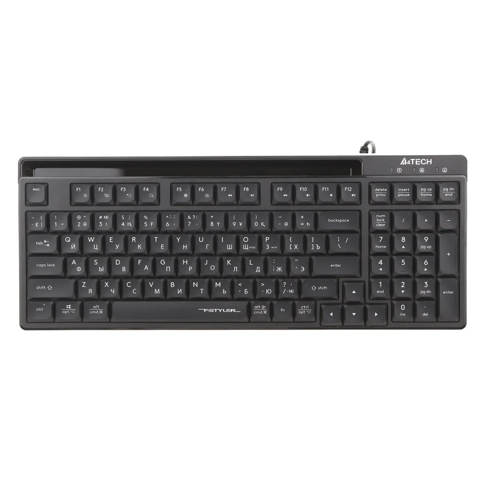 Клавиатура A4Tech Fstyler FX70, Black, USB — фото 2