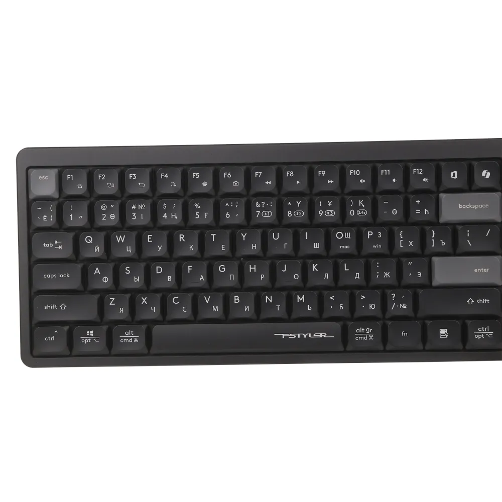 Клавиатура A4Tech Fstyler FBX55C, Black, USB — фото 3