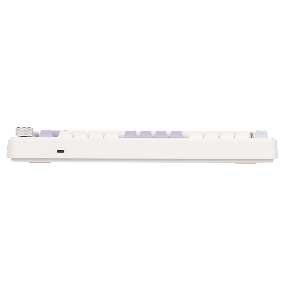 Клавиатура Ajazz AK820 Max, Magnetic Switch, Purple-White, USB — фото 5