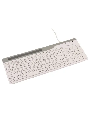 Клавиатура A4Tech Fstyler FK25, White, USB
