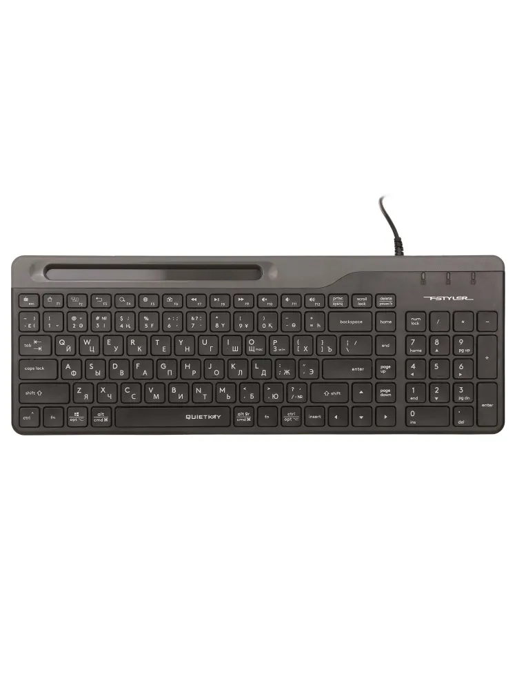 Клавиатура A4Tech Fstyler FK25, Black, USB — фото 2