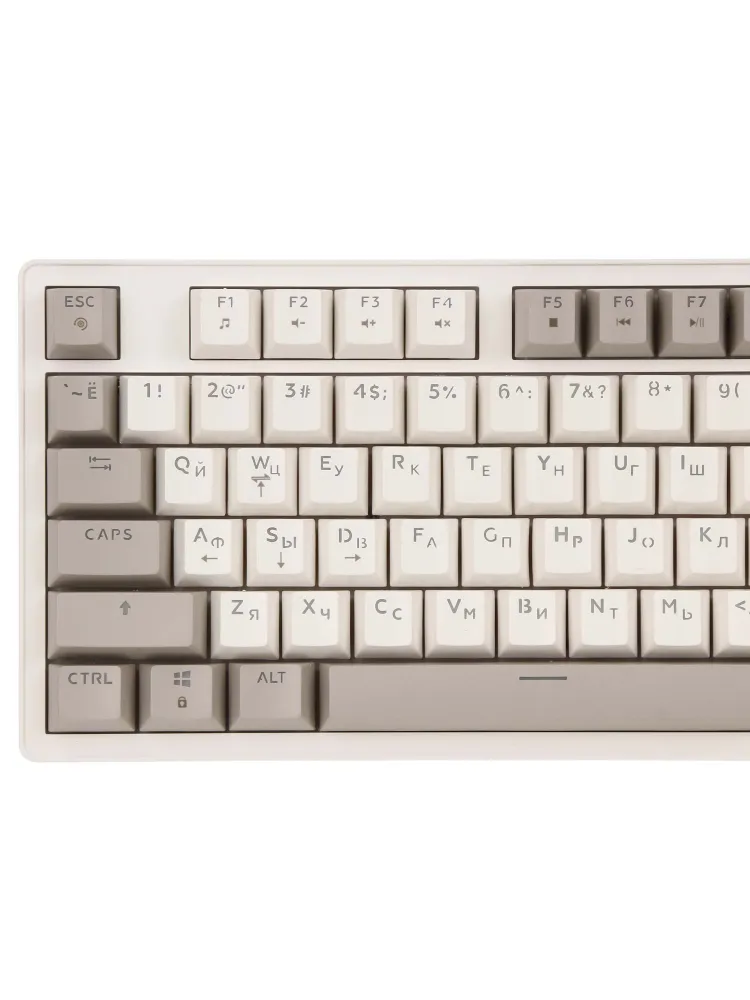 Клавиатура Defender Dasher GK-472, YH red, White-Grey, USB — фото 3