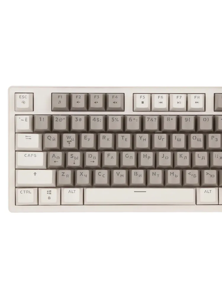 Клавиатура Defender Dasher GK-472, YH red, Grey-White, USB — фото 3