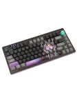 Клавиатура A4Tech AT75 Cypher Ghost SAVAGE, Alpha Optical Switch, Purple Gray, USB