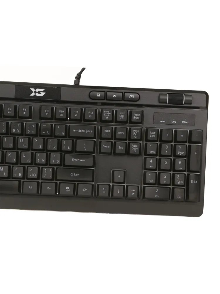 Клавиатура X-Game Steel Shadow, Black, USB — фото 4