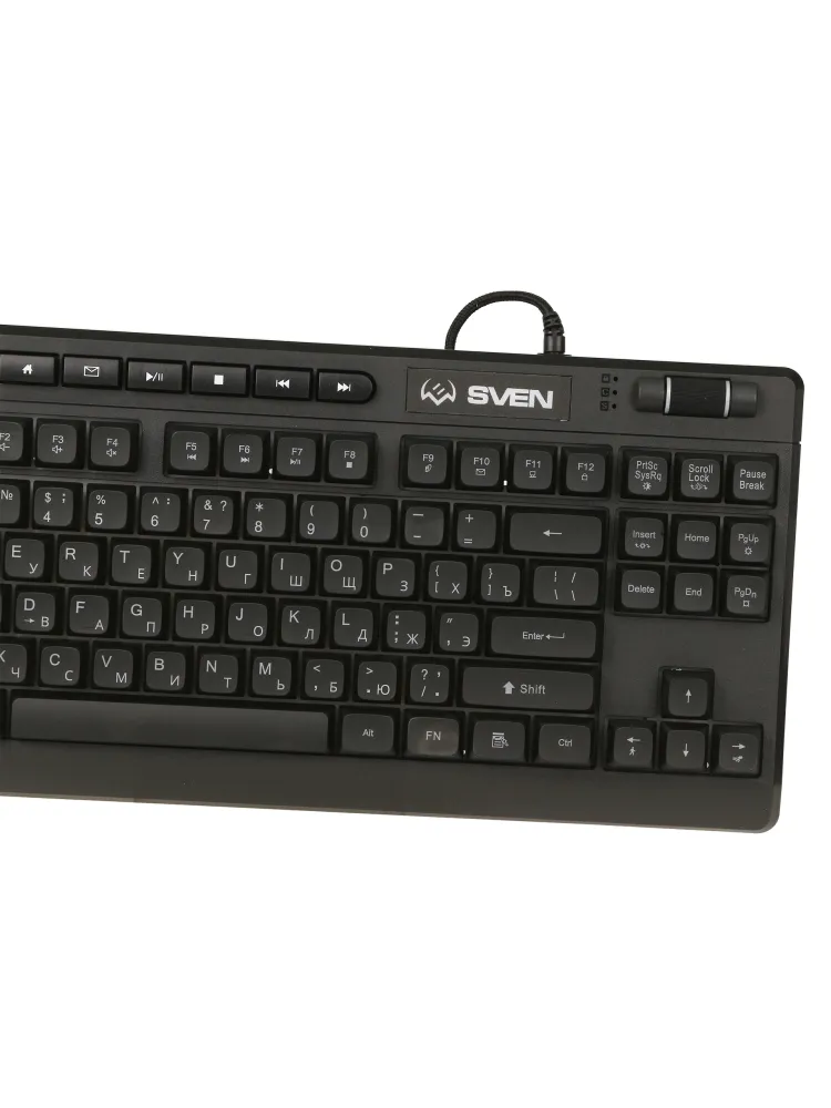 Клавиатура Sven KB-G8200, Black, USB — фото 4