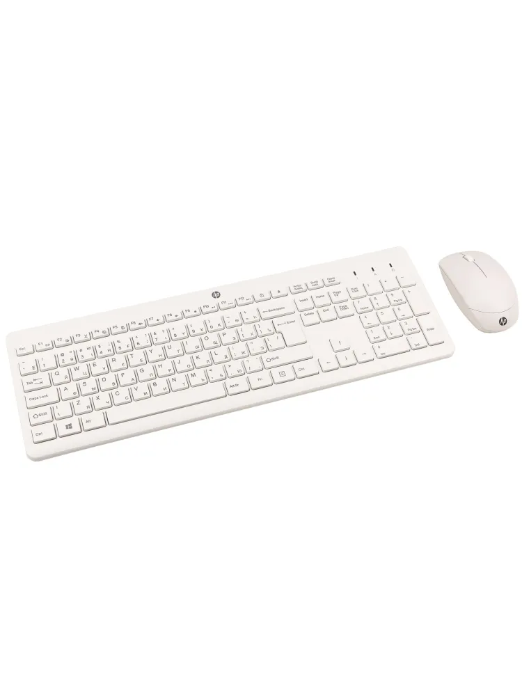 Клавиатура HP 230, White, USB + мышь (3L1F0AA#B15 KZHT)
