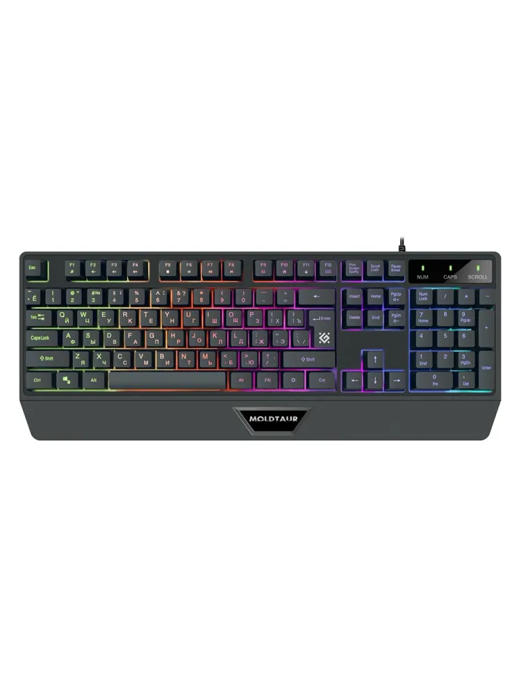 Клавиатура Defender Moldtaur GK-116, Black, USB — фото 2