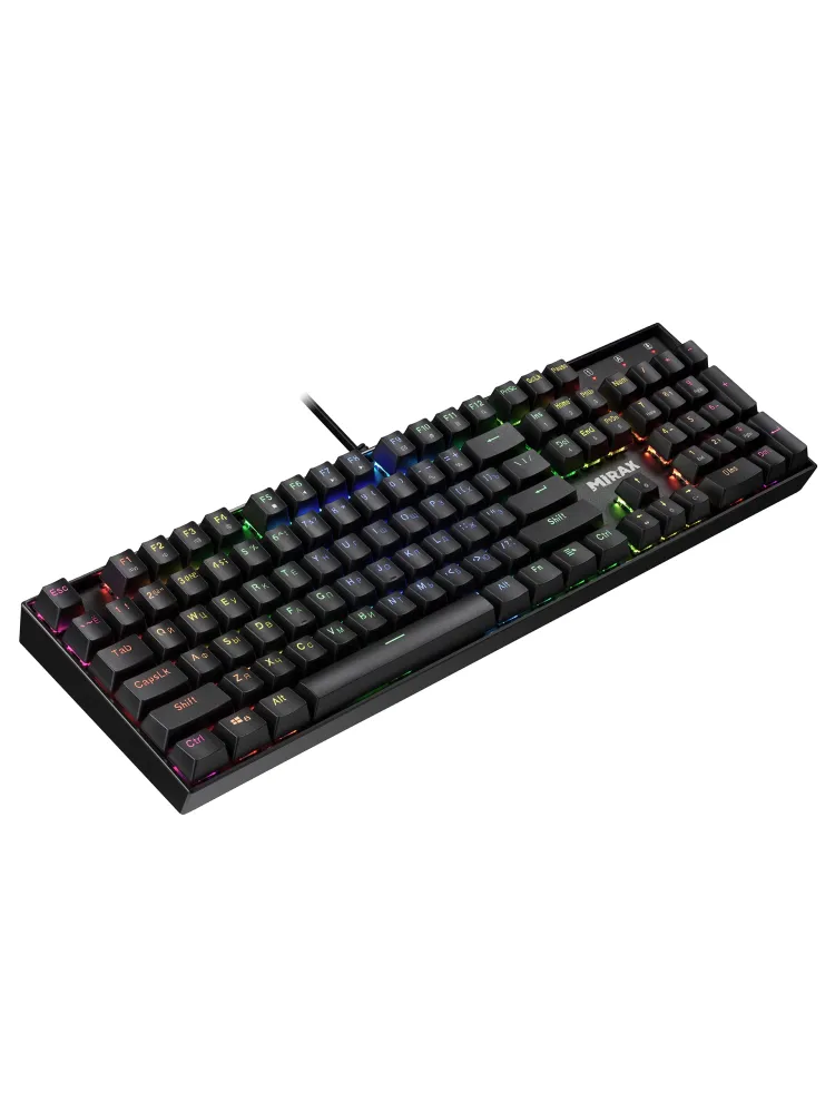 Клавиатура Defender Mirax GK-352, OUTEMU Blue, Black, USB
