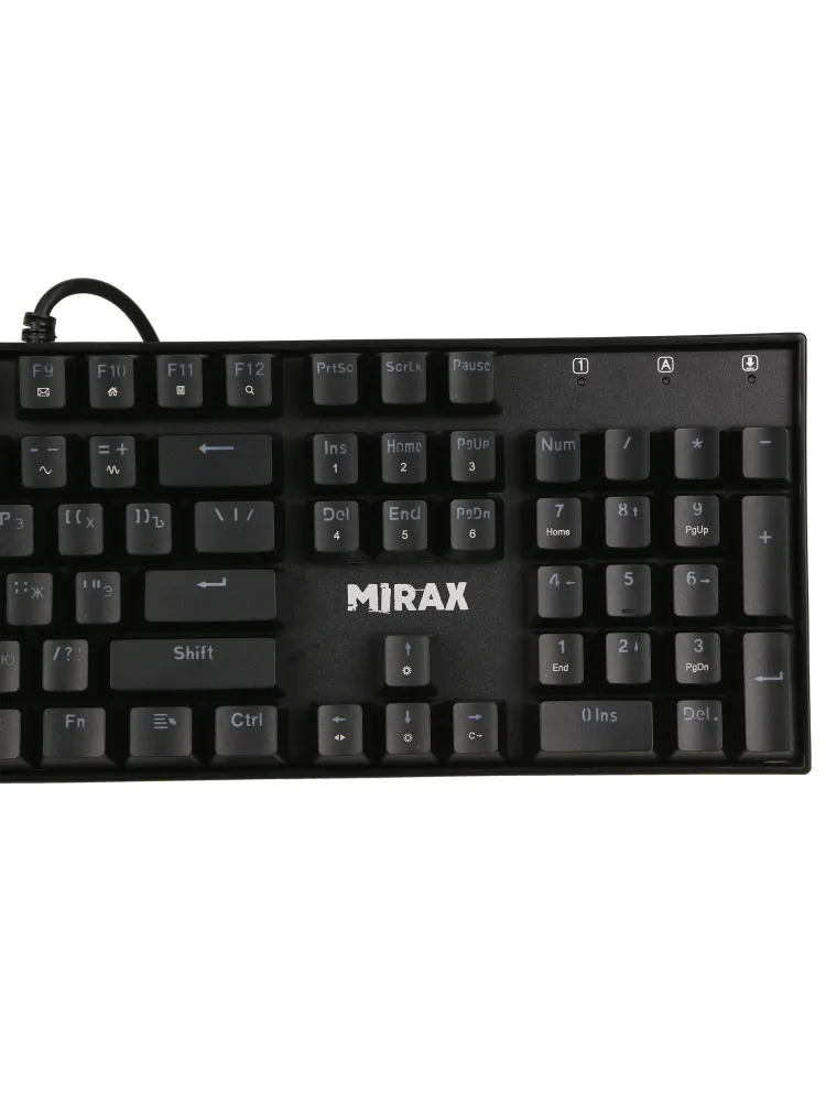 Клавиатура Defender Mirax GK-352, OUTEMU Blue, Black, USB — фото 4