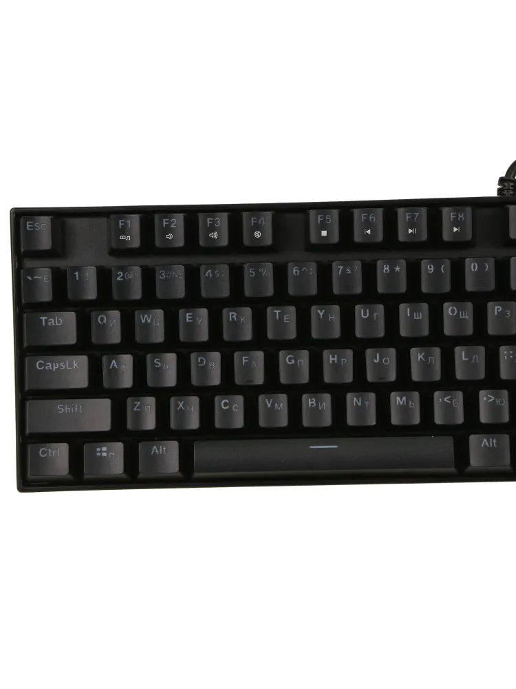Клавиатура Defender Mirax GK-352, OUTEMU Blue, Black, USB — фото 3