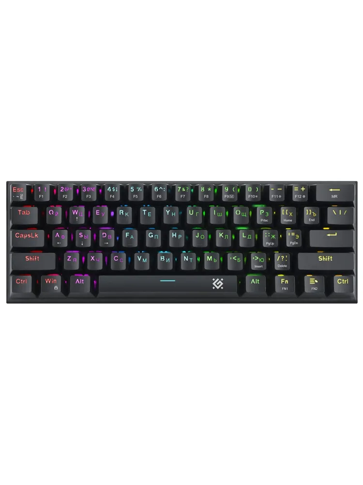Клавиатура Defender Cairon GK-081, OUTEMU Red, Black, USB — фото 2