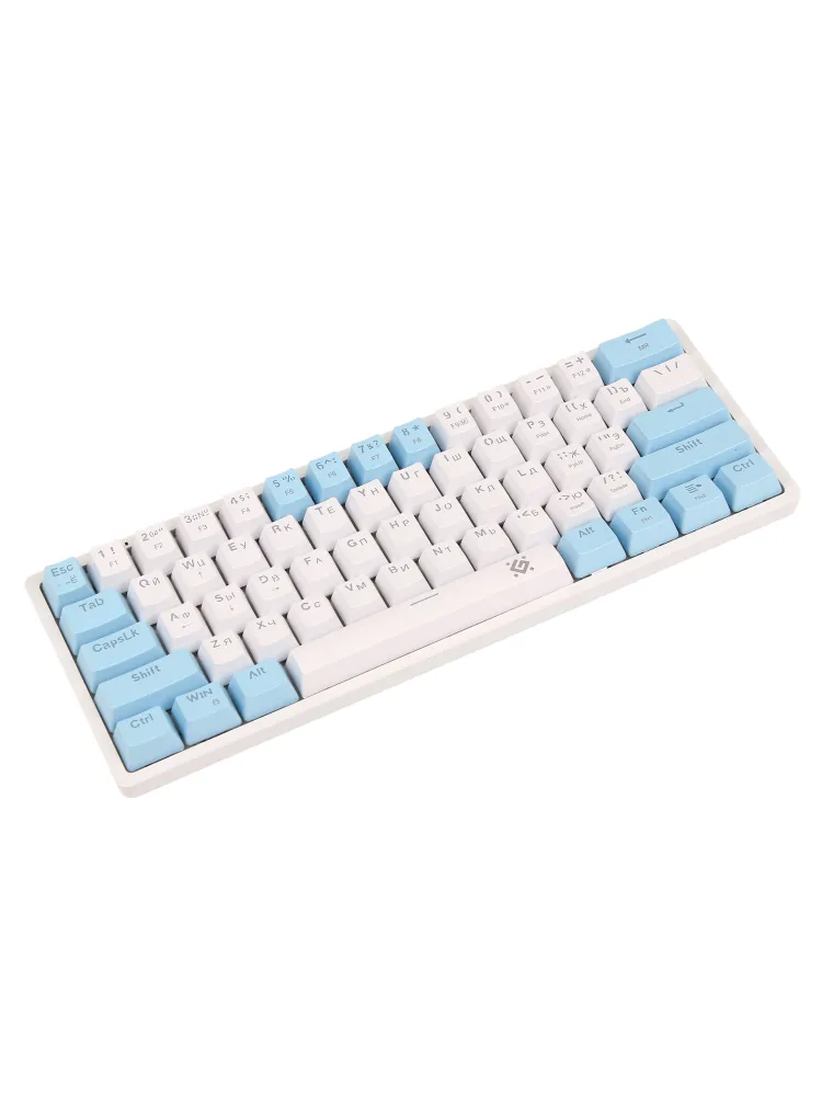 Клавиатура Defender Amox GK-585, OUTEMU Brown, White-Blue, USB