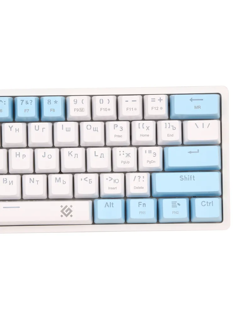 Клавиатура Defender Amox GK-585, OUTEMU Brown, White-Blue, USB — фото 4