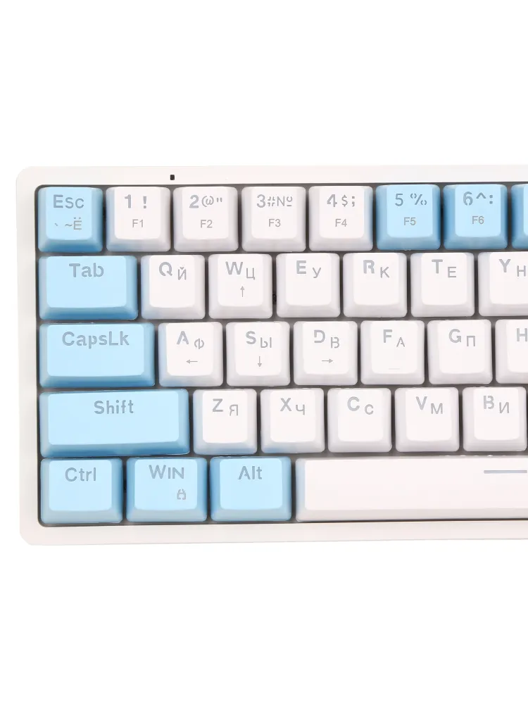 Клавиатура Defender Amox GK-585, OUTEMU Brown, White-Blue, USB — фото 3